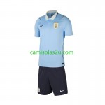 Camisolas de futebol Uruguai Criança Equipamento Principal World Cup 2026 Manga Curta
